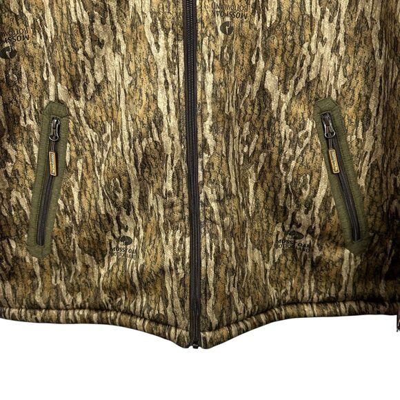 Drake Non-Typical Silencer Full Zip Jacket Mossy Oak Bottomland Mens Size 3XL - Picture 6 of 14